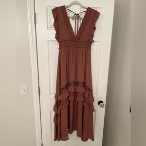 Baltic Born Jasmine Ruffle Maxi Dress